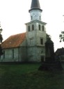 Bilder der Kirche und dem Kriegerdenkmal von Stolzenberg
